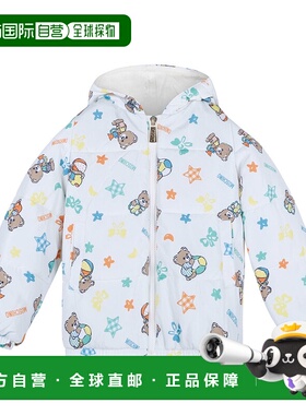 1h可退 潮奢 Moschino 莫斯奇诺 女童 印花夹克童装 MUS02RL3BA58