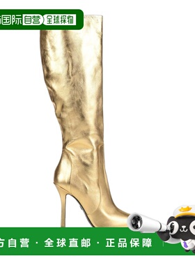 1h可退 潮奢 Blumarine 蓝色情人 女士 靴子 metal金属色 舒适时