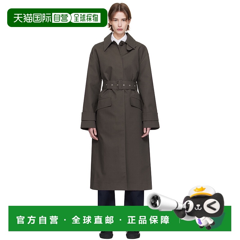 1h可退 潮奢 Studio Nicholson 女士 卡其色 Innis 风衣 INNISSN