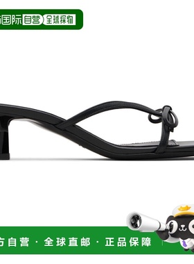 1h可退 潮奢 ANINE BING 女士 黑色 Jackie 凉鞋 A1411425BLK1Bla