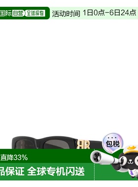 BALENCIAGA 女士眼镜 621642T00011000 SS2024 黑色巴黎世家