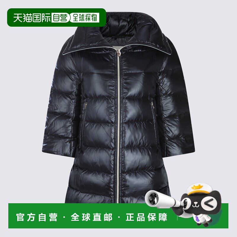 HERNO 女士羽绒服 PI0001DIC12017Z9300 CO 黑色 Black Cleofe Do图片