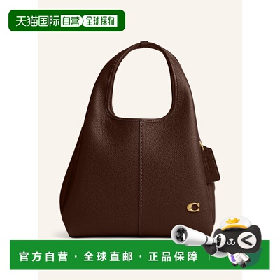 1h可退 COACH 女士斜挎包 100148961015001 CO 深棕色 LANA 23 ha