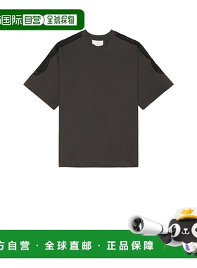 1h可退 潮奢 Song For The Mute 男士 嵌花健身T恤 251MTS036ASOF