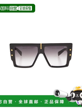 BALMAIN 男士太阳镜 BPS144A5700 CO 黑色 徽标太阳镜