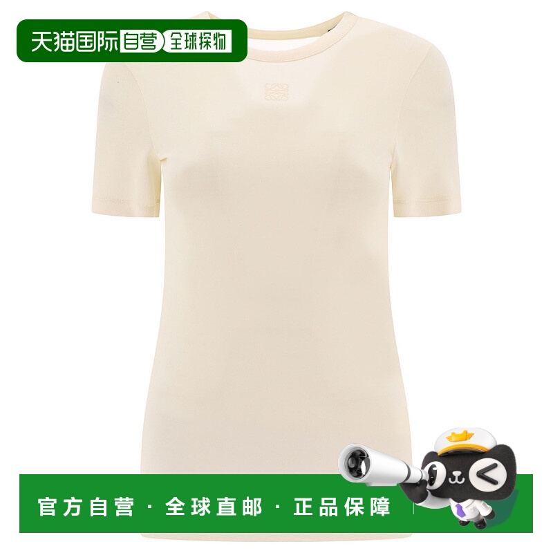 1h可退 LOEWE 女士衬衫 S540Y07XDK2120 SS2025 花色 圆领短袖T恤