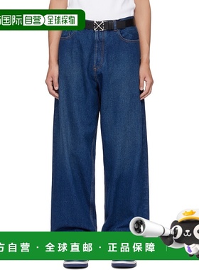 1h可退 潮奢 OFF-WHITE C O VIRGIL ABLOH 男士 蓝色 Arrow Loose