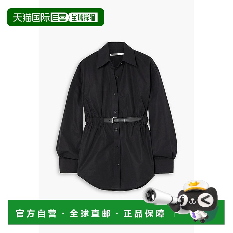 1h可退 潮奢 Alexander Wang 亚历山大 王 女士 棉质府绸衬衫 1WC