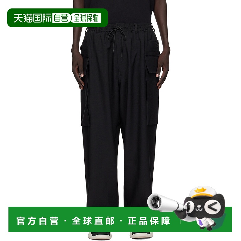 1h可退 潮奢 Y-3 男士 黑色 Sport Uniform 工装裤 JN4908