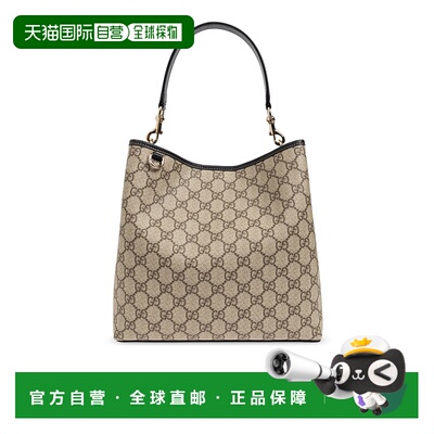 GUCCI 女士手提包 815103FAD6L9741 CO 浅棕色 GG Emblem 小号单