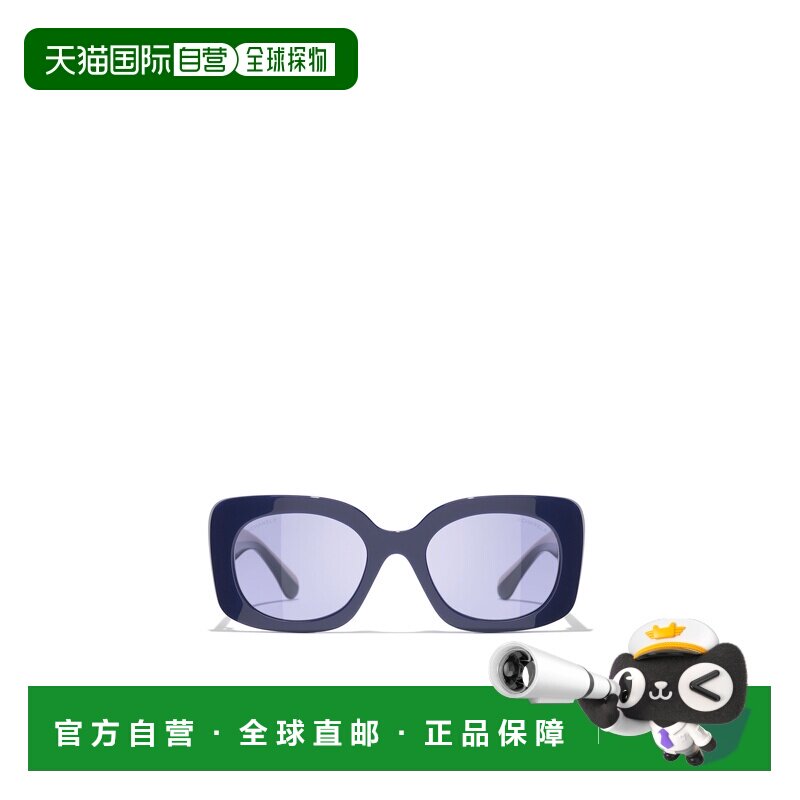CHANEL 女士眼镜 CH5563BC5031A CO 香奈儿 蓝色全框太阳镜