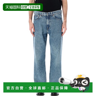 OUR LEGACY 男士牛仔裤 M4225TBTBW SS2026 蓝色 THIRD CUT直筒裤
