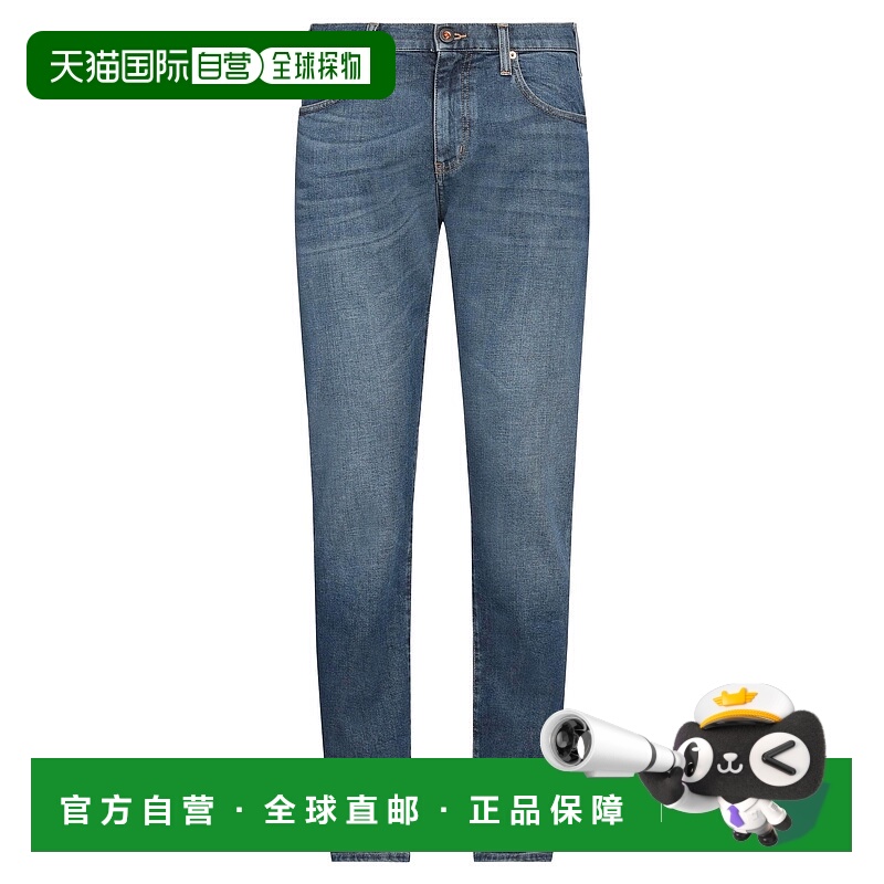 1h可退 潮奢 Emporio Armani 安普里奥 阿玛尼 男士 牛仔长裤