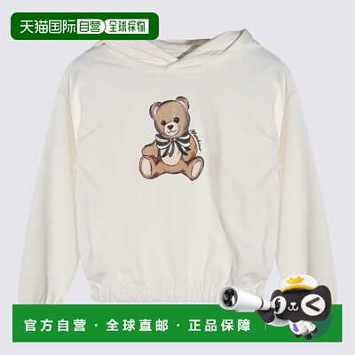 1h可退 MOSCHINO 男童卫衣 HDK036LDA1683933 AW2025 米白色
