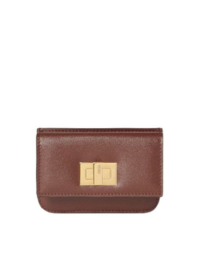 FENDI 女士钱包 8M0556AWR7F1JB6 SS2026 棕色 Way 卡包