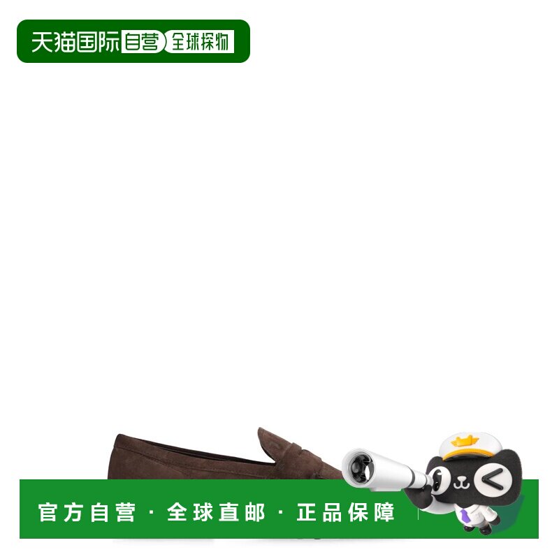 TOD'S 男士休闲鞋 XXM51B00010RE0S800 AW2025黑色一脚蹬乐福鞋 - 实物图