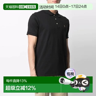 Polo Ralph Lauren/拉夫劳伦 男款短袖 Polo衫 黑色