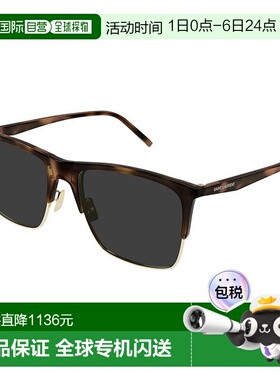 1h可退 潮奢 Saint Laurent 圣罗兰 男士 SL 768 004 太阳镜 SL76