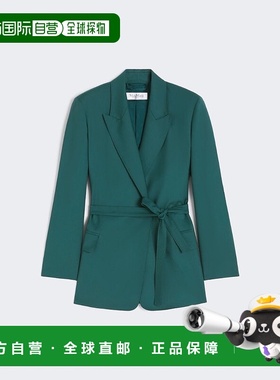 1h可退 潮奢 MaxMara 麦斯玛拉 女士 Talento 繫帶長袖夾克 25210