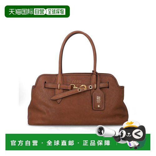 MIU MIU 女士手提包 26P5BG3102BBLF0316 SS2026 棕色托特包