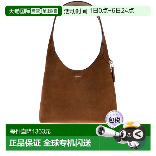 COACH 女士手提包 CW6370B4WBR CO 棕色 Handbag 