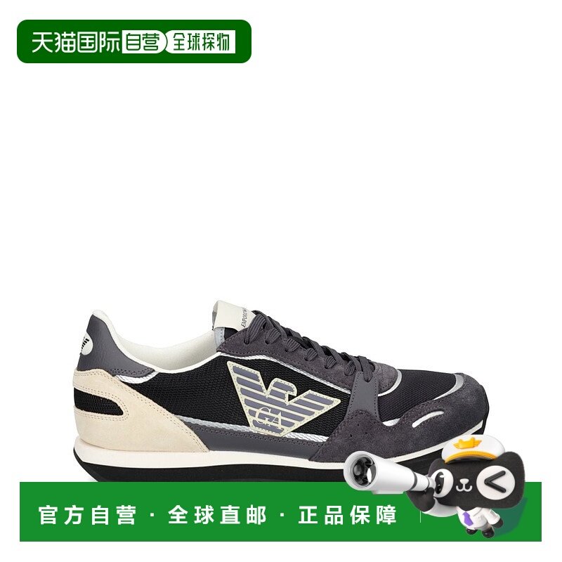 EMPORIO ARMANI 男士运动鞋 X4X537XN730U164 SS2025阿玛尼