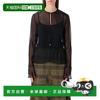 OUR LEGACY 女士衬衫 W4252WCBLACK AW2025 黑色