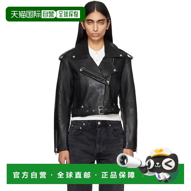 1h可退 潮奢 Citizens Of Humanity 女士 黑色 Kindra Cropped Mo