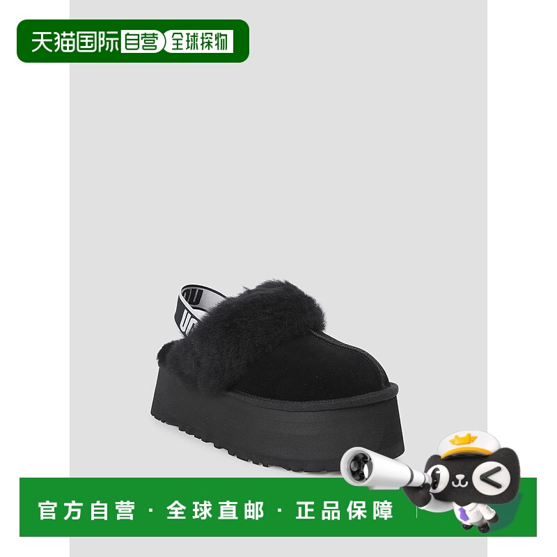 1h可退 UGG 女士凉鞋 1113474BLK AW2025 黑色 圆头松紧厚底鞋