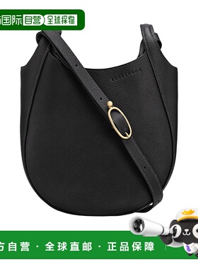 LONGCHAMP 女士斜挎包 10329021001 AW2025 黑色 Le Foulonne S