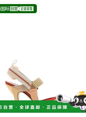 1h可退 潮奢 Fendi 芬迪 女士 Colibrì 綴飾鞋跟高跟鞋 8J8743AU