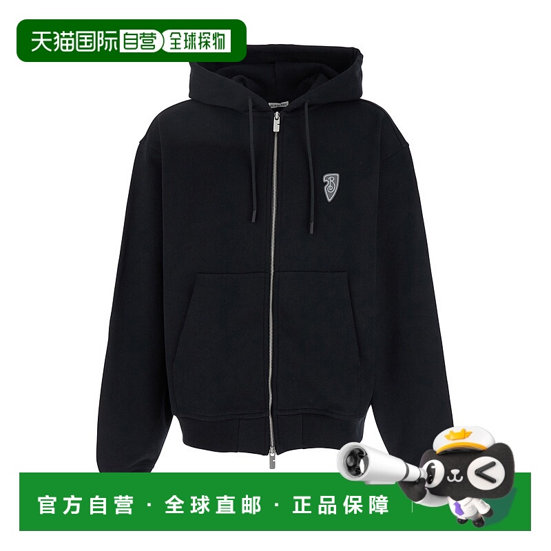 1h可退 潮奢 Burberry 巴宝莉 男士 EKD 圖案拉鍊抽繩連帽衫 8104