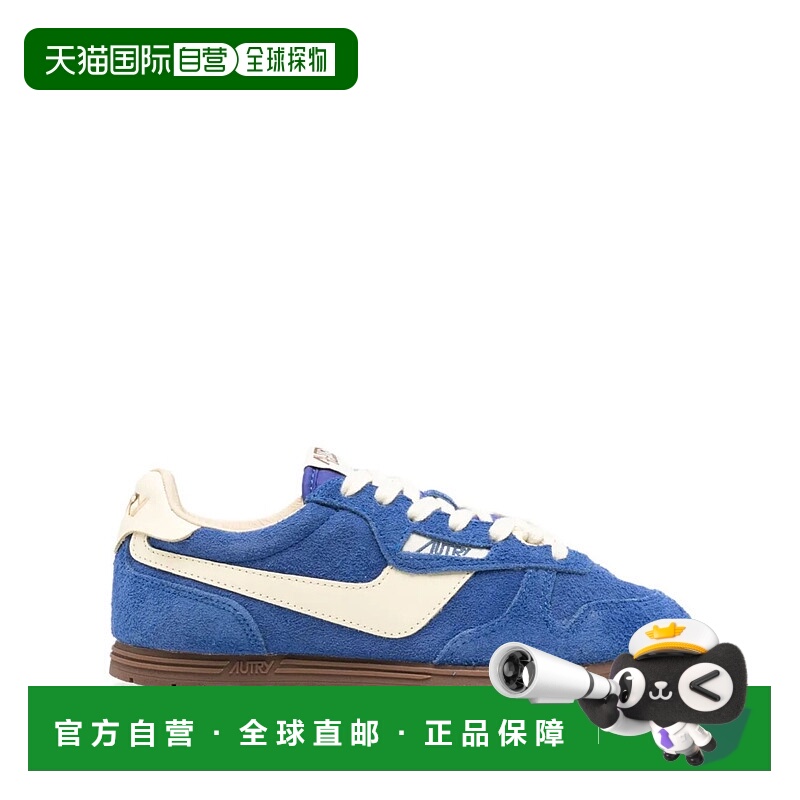 1h可退 AUTRY 男士运动鞋 WSLWUB19RSUEDE SS2025 蓝色