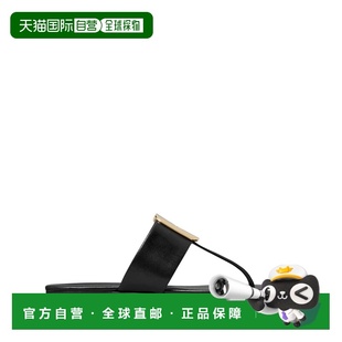 BURCH 女士凉鞋 154236006 黑色 TORY SS2024 徽标 99新未使用