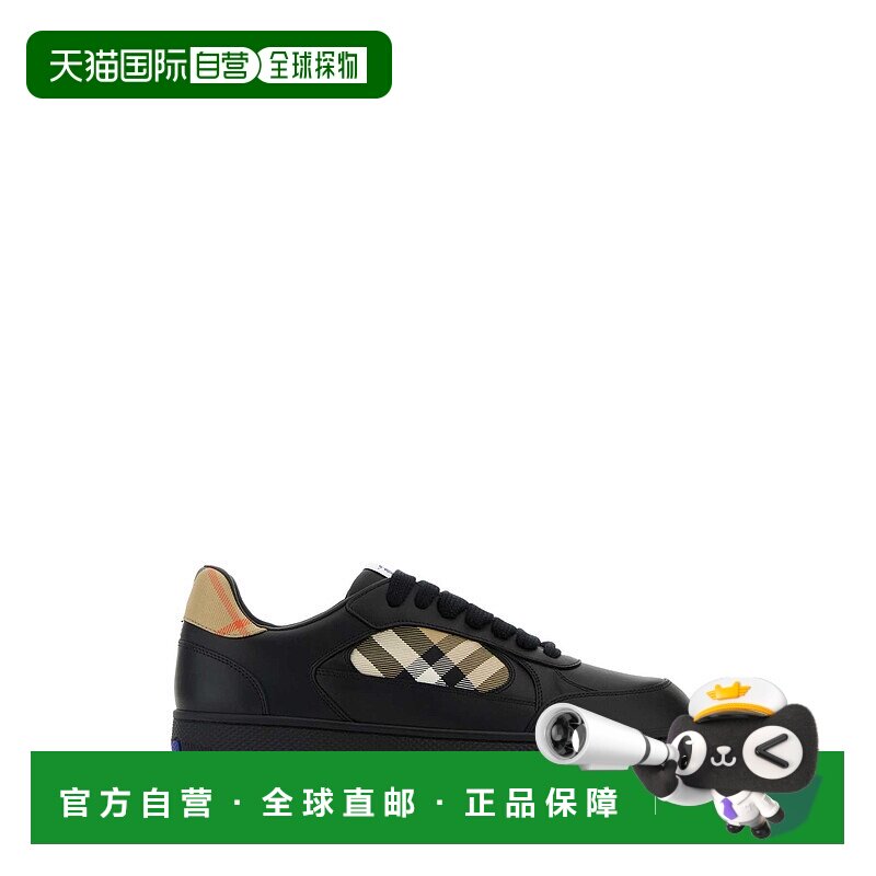 BURBERRY 男士运动鞋 8108650A1189 SS2026 黑色