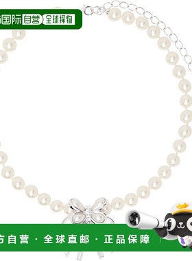 1h可退 潮奢 SHUSHU TONG 女士 白色 & 银色 YVMIN 联名 Pearl Bu