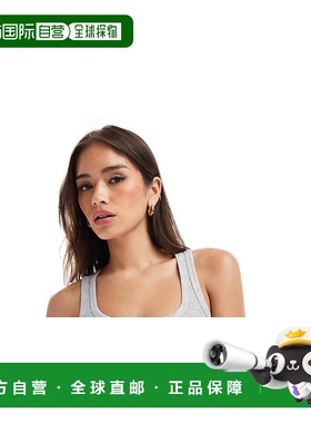 1h可退 潮奢 COTTONON 女士 sleep recovery racer 棉质灰色罗纹