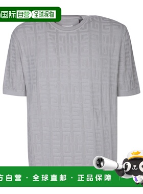 GIVENCHY 男士T恤 BM90S14YJJ051 CO 灰色 MAGLIERIA