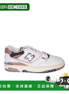 NEW BALANCE 男士运动鞋 BB550VGC AW2024 白色 Leather sneakers