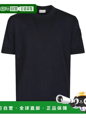 MONCLER 男士T恤 K10919C00011M6329 SS2025 蓝色