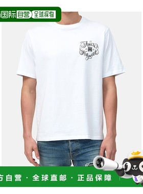 1h可退 AMIRI 男士T恤 AMTOJR1009100 SS2026 白色短袖