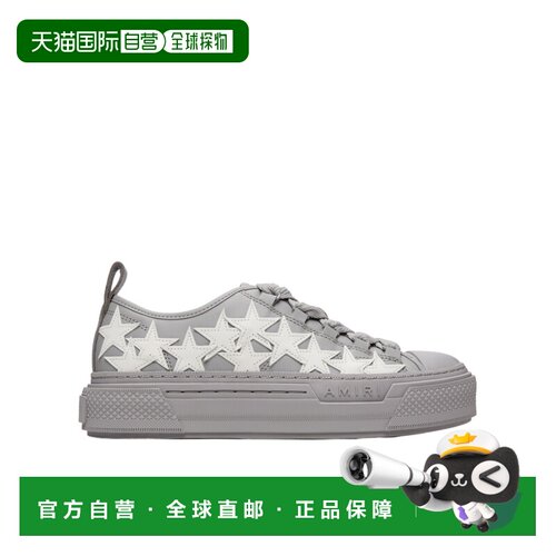 AMIRI 男士运动鞋 AMSNSN1083030 AW2026 灰色 Stars Court Low