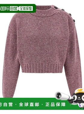 CHLOÉ 女士针织衫 CH25WMP116406R5 AW2025 粉红色 Donegal wool