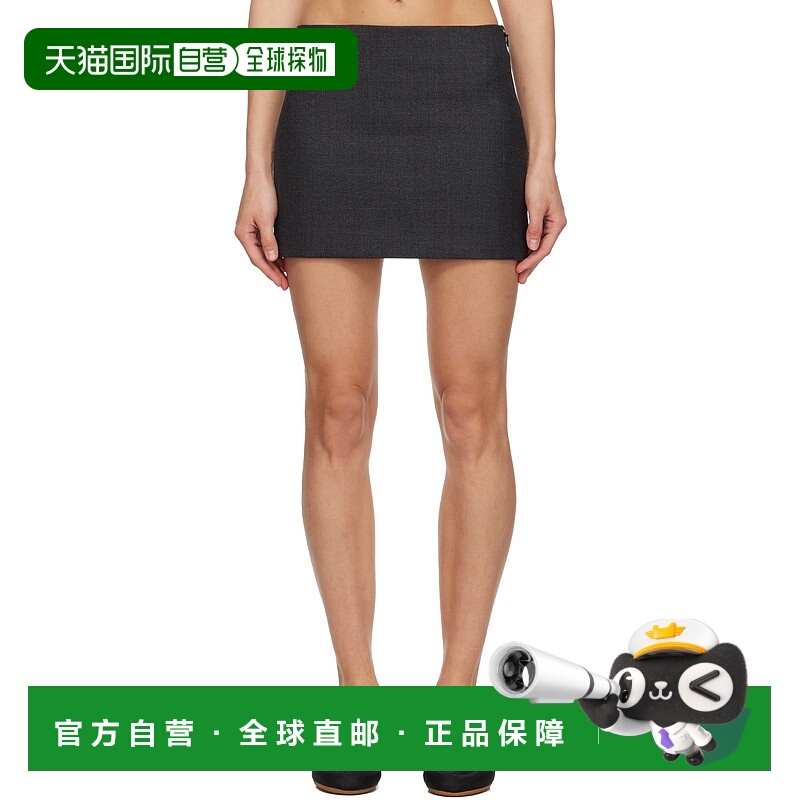 1h可退 潮奢 Givenchy 纪梵希 女士 灰色短裙 BW40ZS14FU