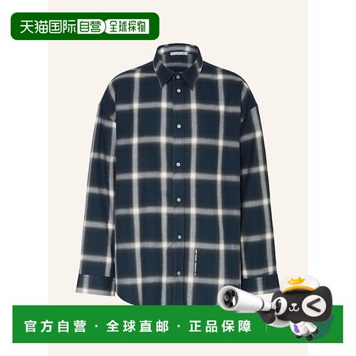 1h可退 ACNE STUDIOS 男士衬衫 100292501317000 CO 花色 Shirt c