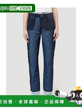 OUR LEGACY 女士休闲裤 W1204LOVBLU SS2020 蓝色 女士裤装直筒裤