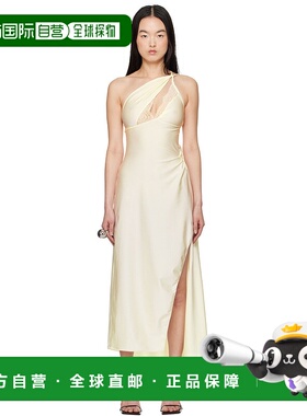 1h可退 潮奢 Coperni 女士 白色 Asymmetric 连衣裙 COPR135F5001