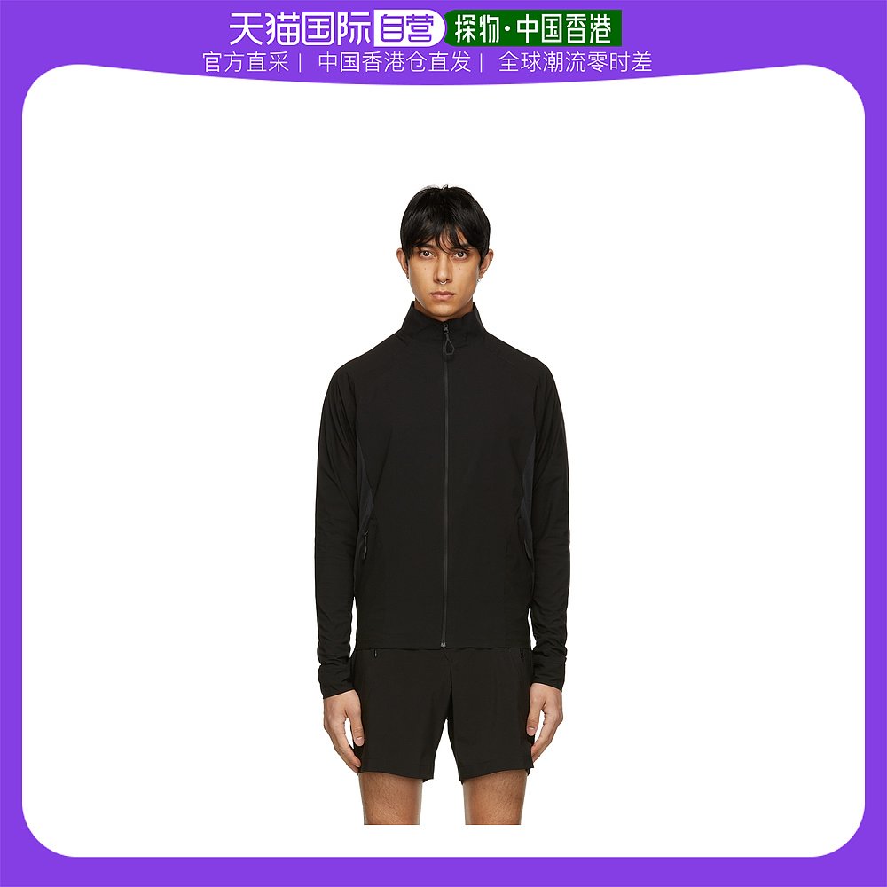 香港直邮潮奢 Hyein Seo 男士 黑色府绸夹克