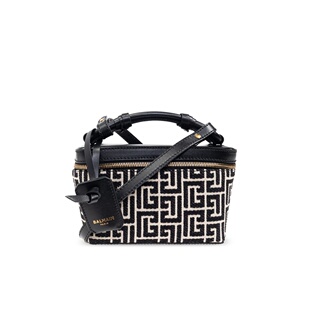 AW2025 FN1BG022TJGHGFE 黑色 字母化 BALMAIN Army 女士手提包