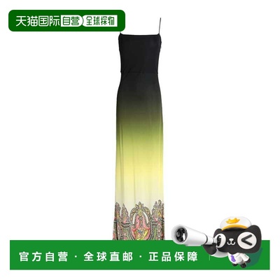 1h可退 潮奢 Etro 艾特罗 女士 长款连衣裙 black黑色 舒适时尚
